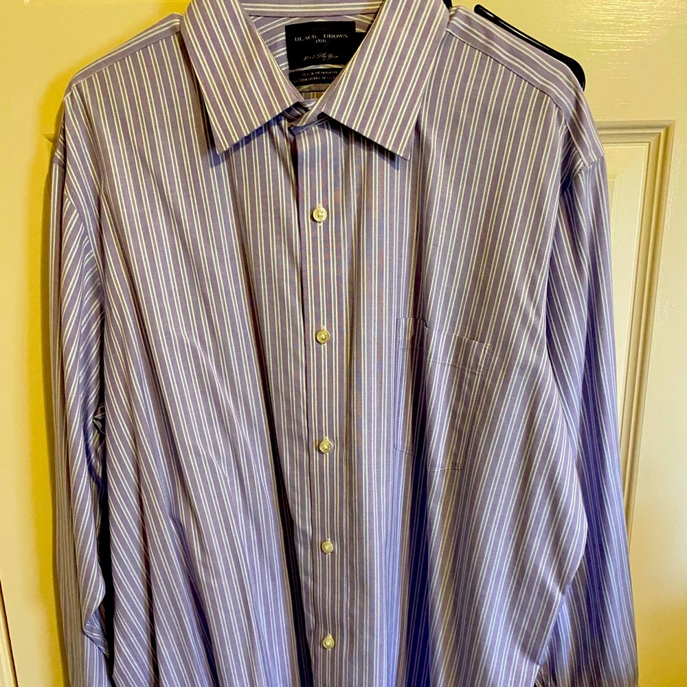 Black Brown 1826 button down shirt